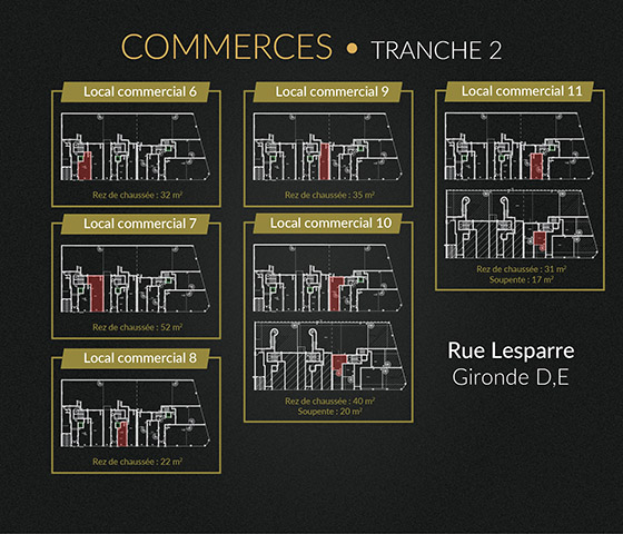 ocaux commerciaux - Chraibi Immobilier