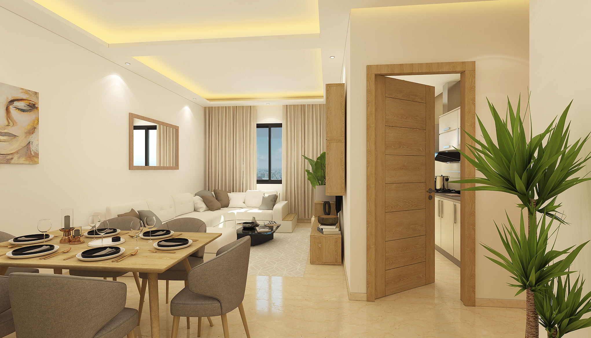 appartement de 2 ou 3 chambre - chraibi immobilier